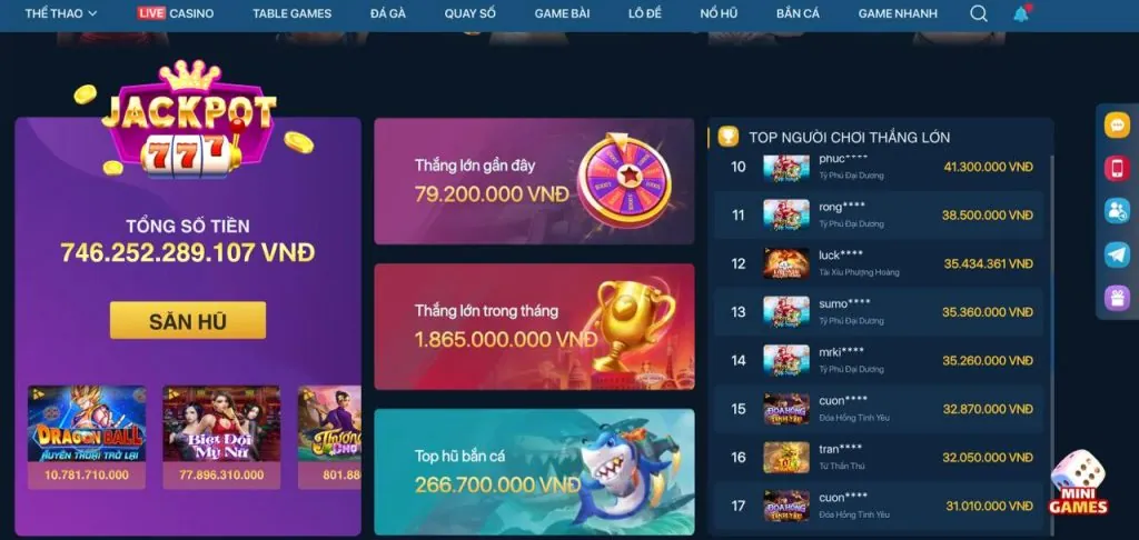 Hoàn trả Thể thao Win 88